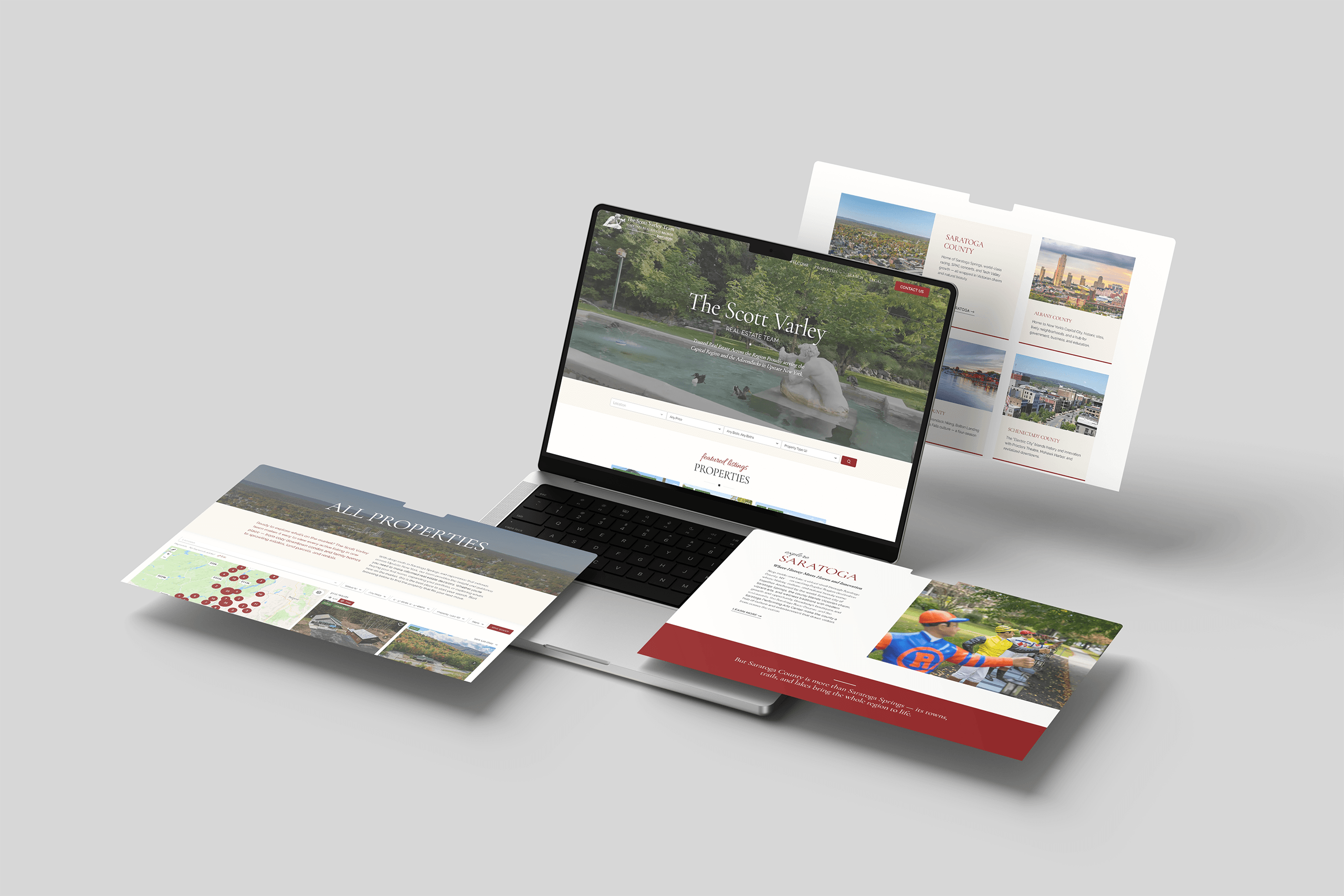 Scott Varley Website Mockup