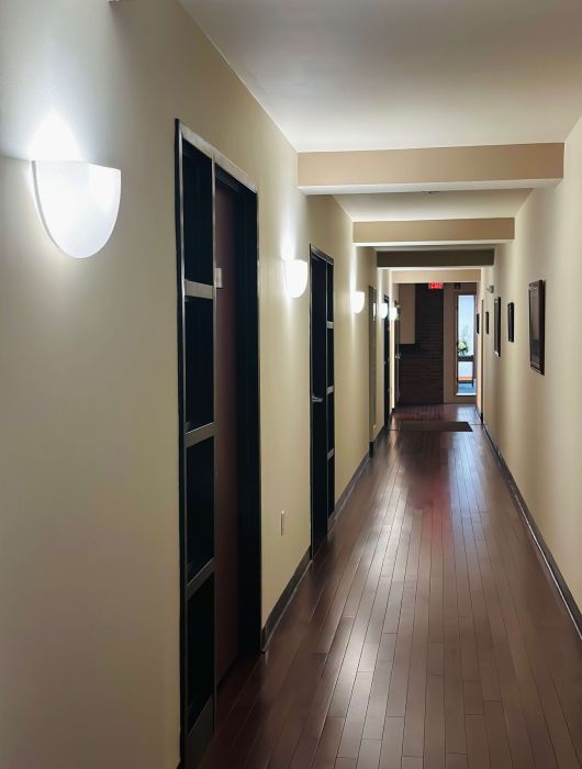 Business Hub Office hallway